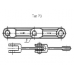 Цепь тяговая вильчатая